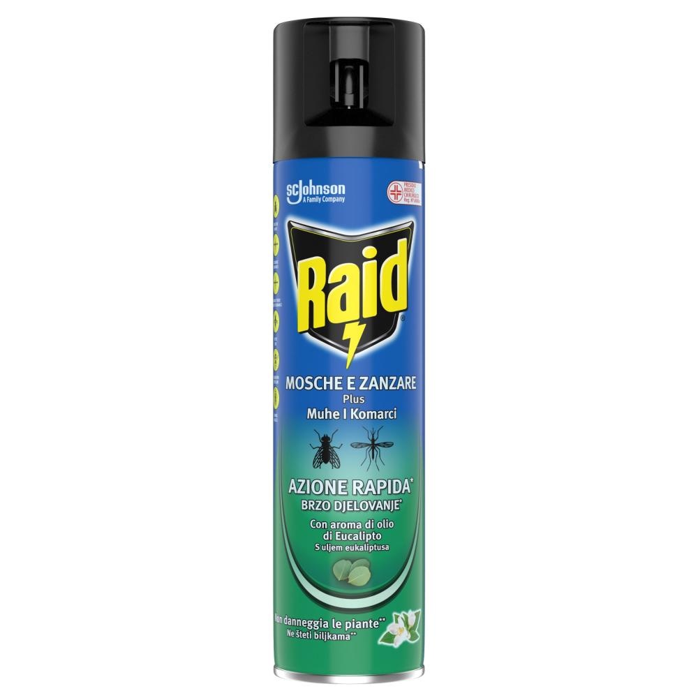 Raid Spray protiv muha i komaraca 400ml - Akcija u trgovini Vrutak