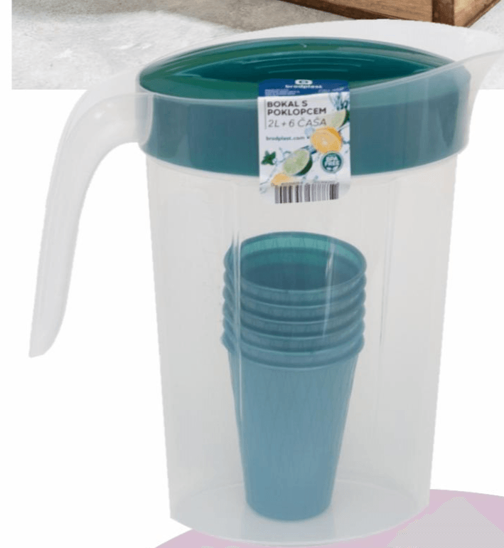 Bokal s poklopcem 1 set - Akcija u trgovini Boso