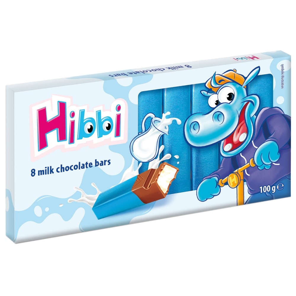 Hibbi čokolada 8/1, 100g Akcija u trgovini Konzum