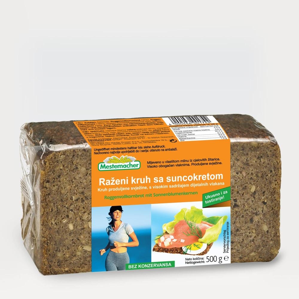 Kruh trajni raženi Encian 500 g - Akcija u trgovini KTC