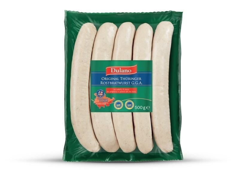 Dulano Kobasica za pečenje 540 g - Akcija u trgovini Lidl