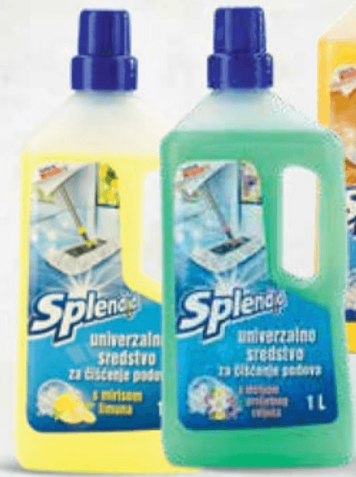 Sredstvo za čišćenje podova Splendid 1 L - Akcija u trgovini Spar