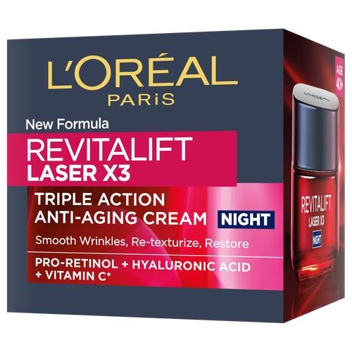 L'Oréal Paris Revitalift Laser Renew noćna krema za lice 50 ml - Akcija u trgovini Dm