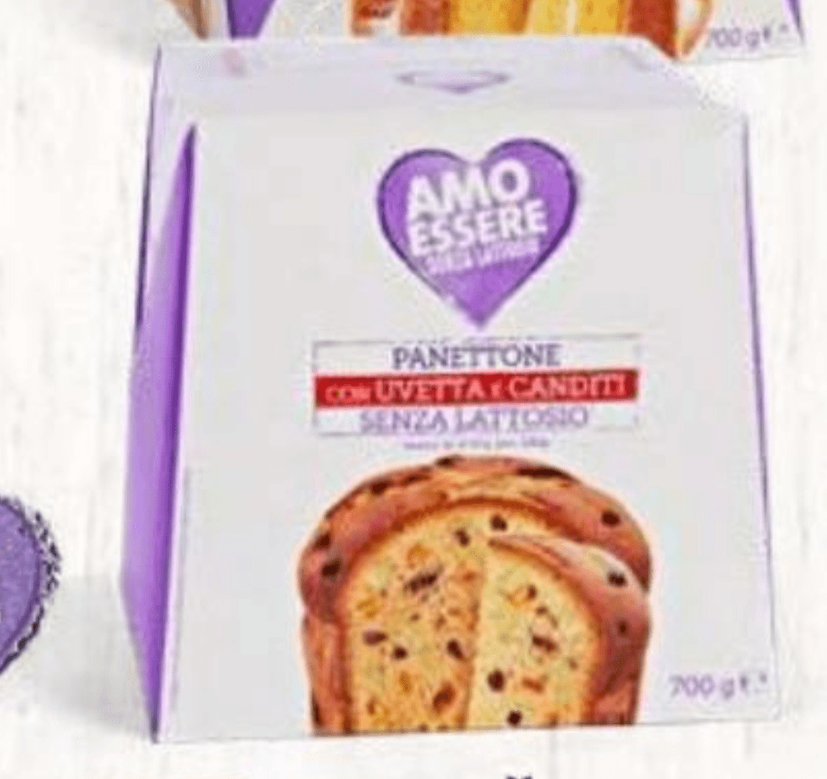 Kolač Panettone bez laktoze 700 g AMO ESSERE - Akcija u trgovini Eurospin