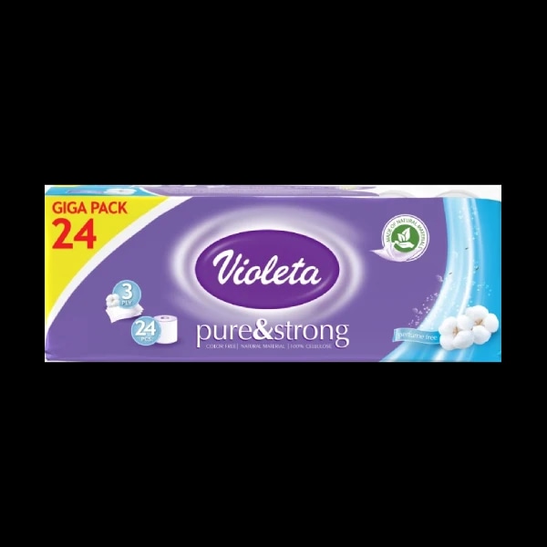 Violeta Toaletni papir 24/1 3sl - Akcija u trgovini Pivac