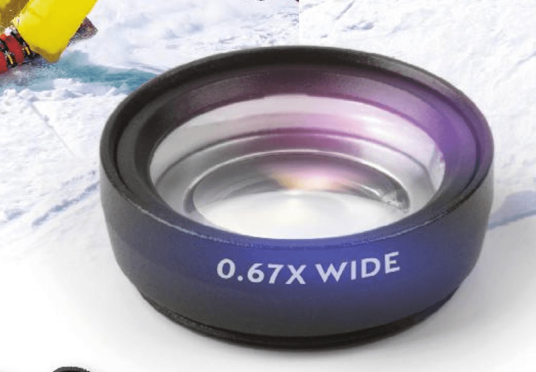 Objektiv s držačem za pametni telefon pakiranje - Akcija u trgovini Kaufland