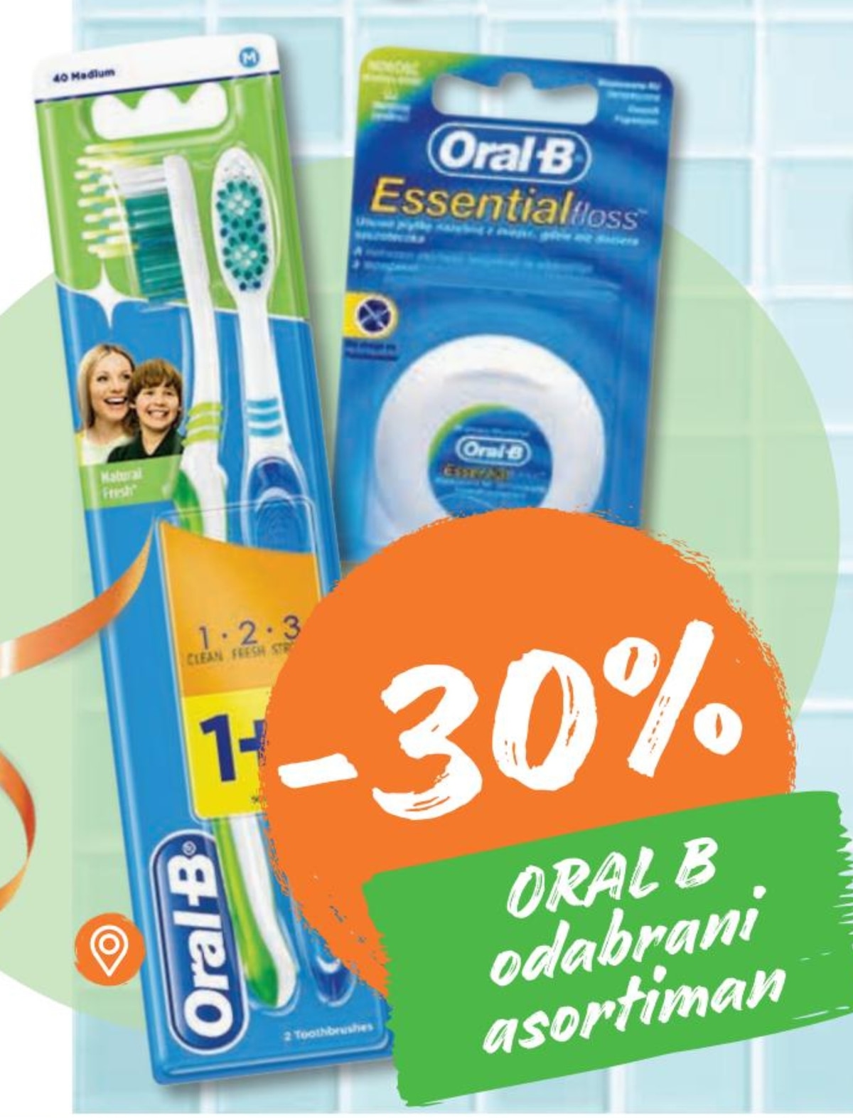 Oral B odabrani asortiman - Akcija u trgovini Studenac