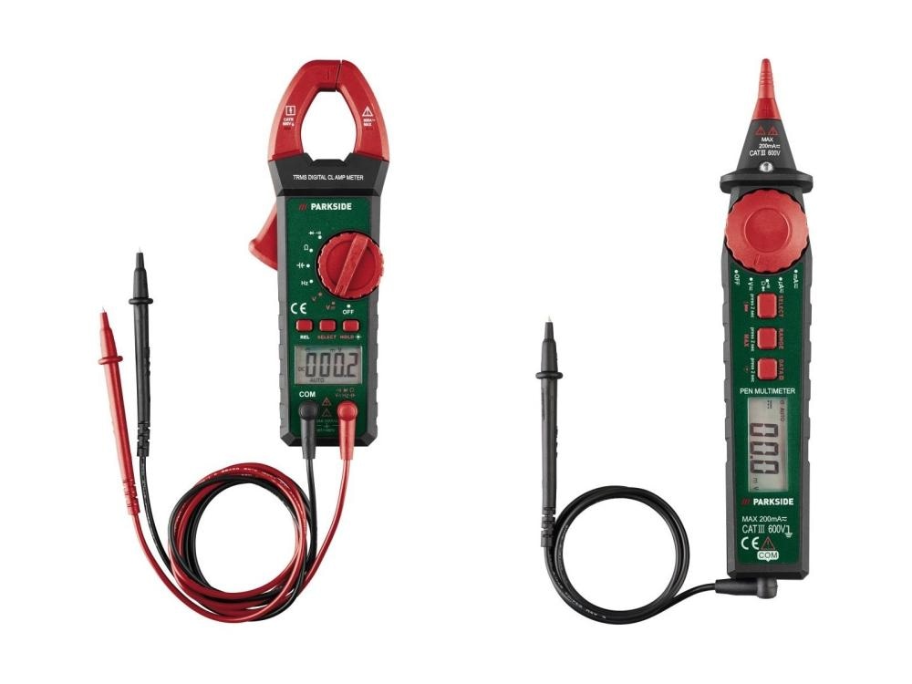 PARKSIDE® Multimetar ili multimetar sa stezaljkom komad - Akcija u trgovini Kaufland
