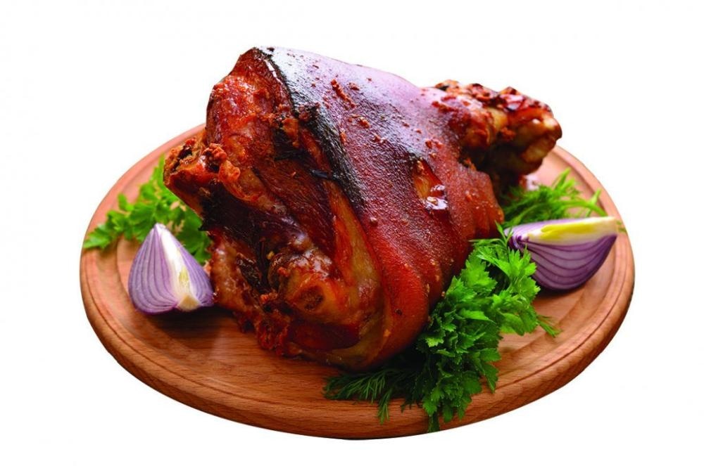 Pečena svinjska koljenica 1kg - Akcija u trgovini Konzum