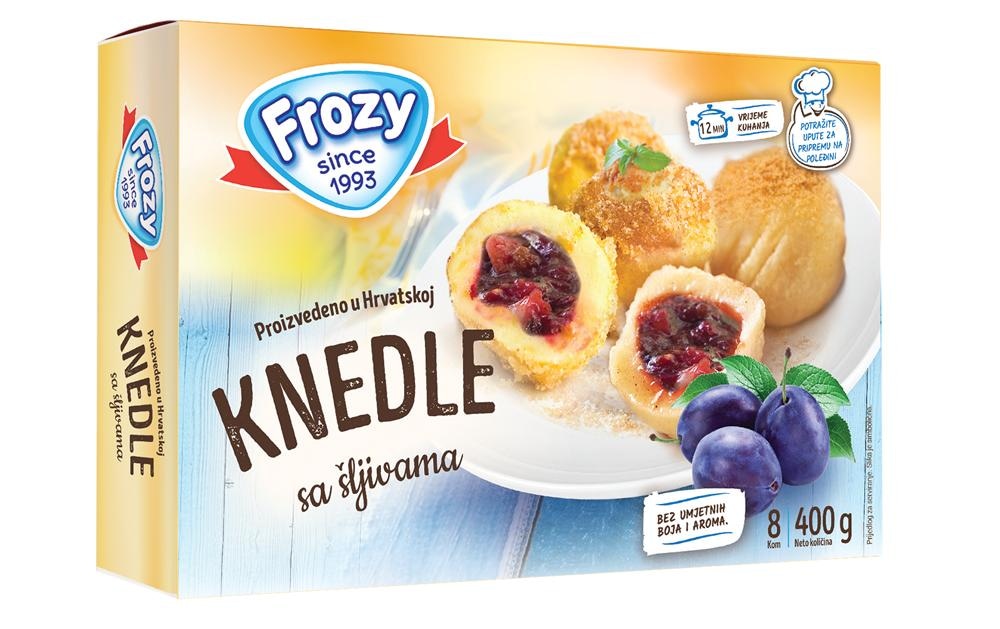 Knedle sa šljivama Frozy 400 g - Akcija u trgovini KTC
