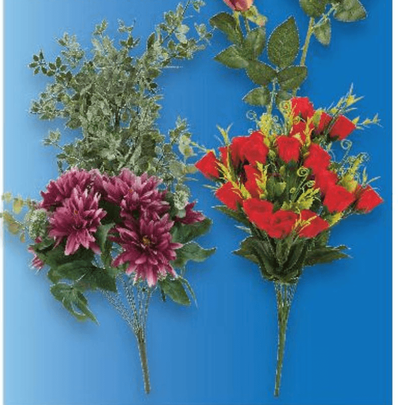 Rezano umjetno cvijeće - Akcija u trgovini Kaufland