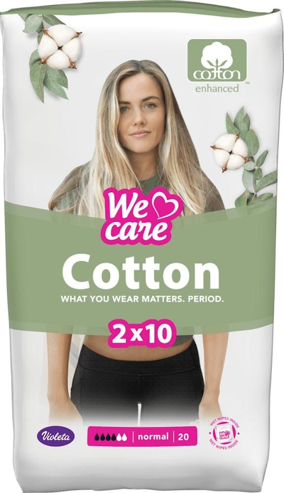 Higijenski ulošci We care Cotton 18/1 - Akcija u trgovini KTC