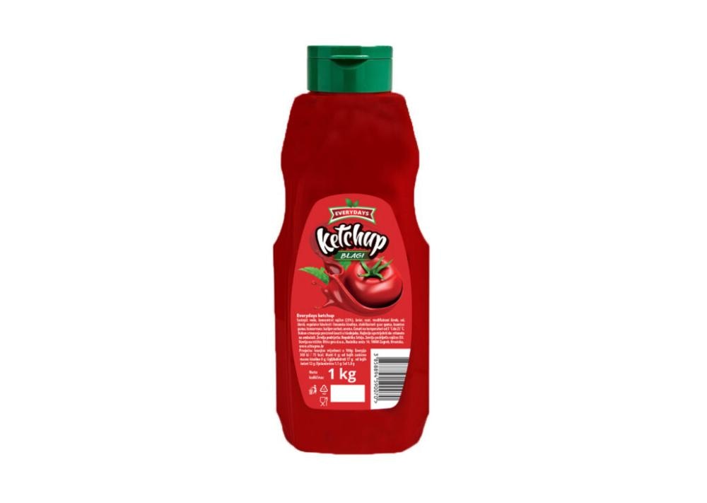EVERYDAYS Ketchup blagi 1 kg - Akcija u trgovini Ultra