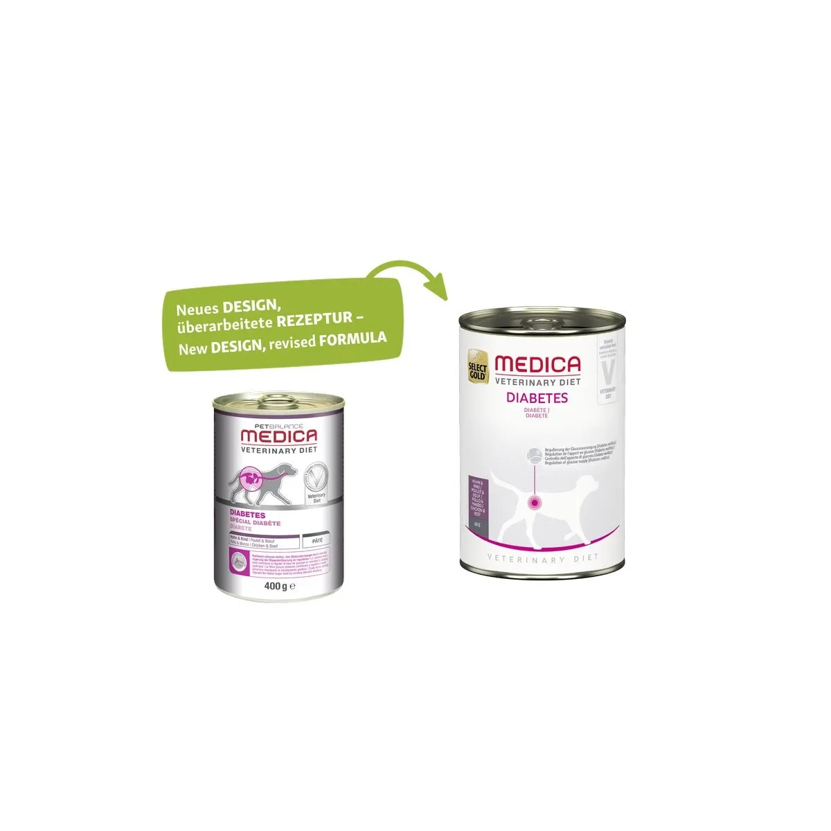 Select Gold Medica Diabetes Piletina i Govedina 400 g - Akcija u trgovini Zoo City