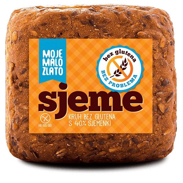 Kruh sjeme bez glutena 200 g Moje malo zlato - Akcija u trgovini Spar