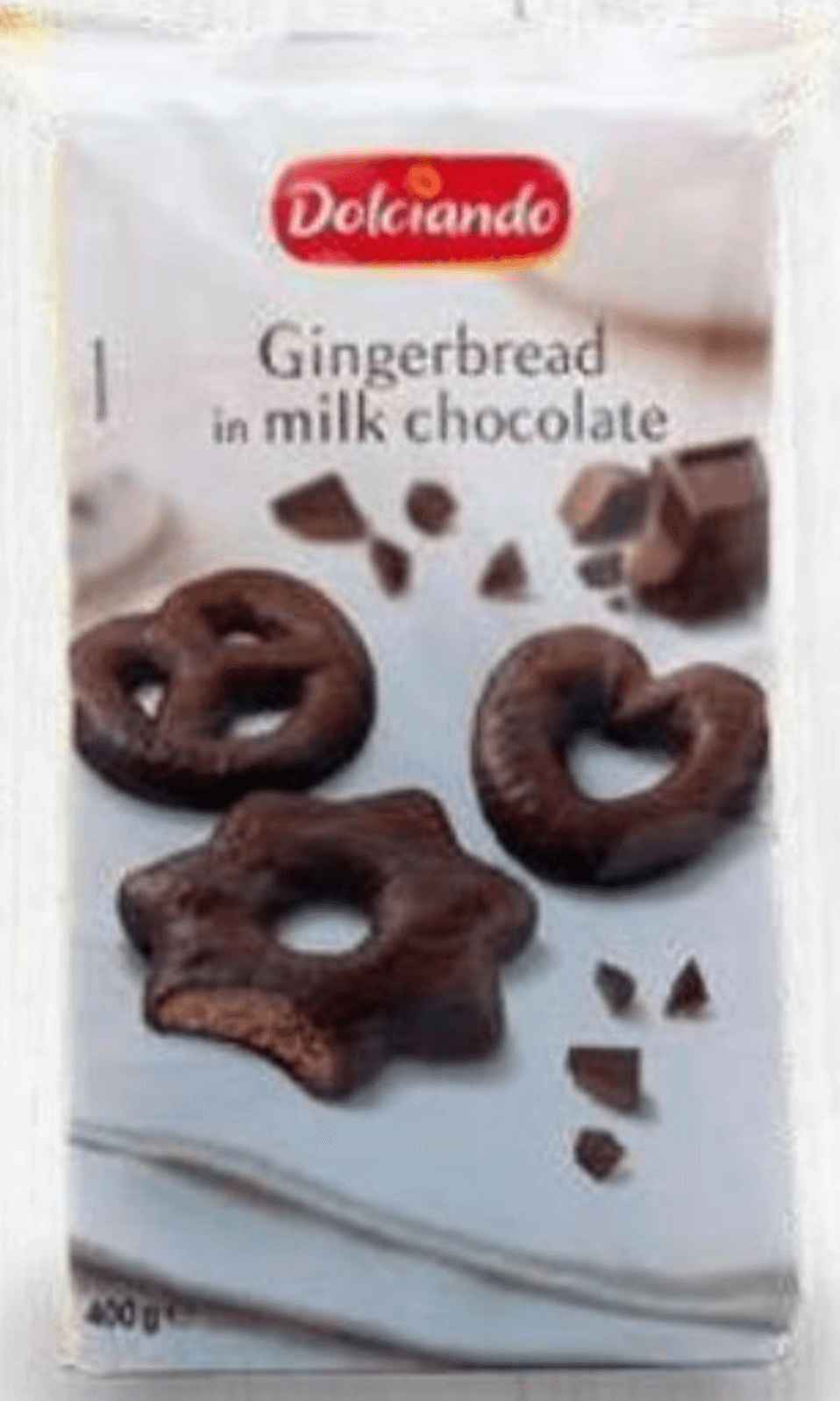 Medenjaci mliječna čokolada 400 g Dolciando - Akcija u trgovini Eurospin