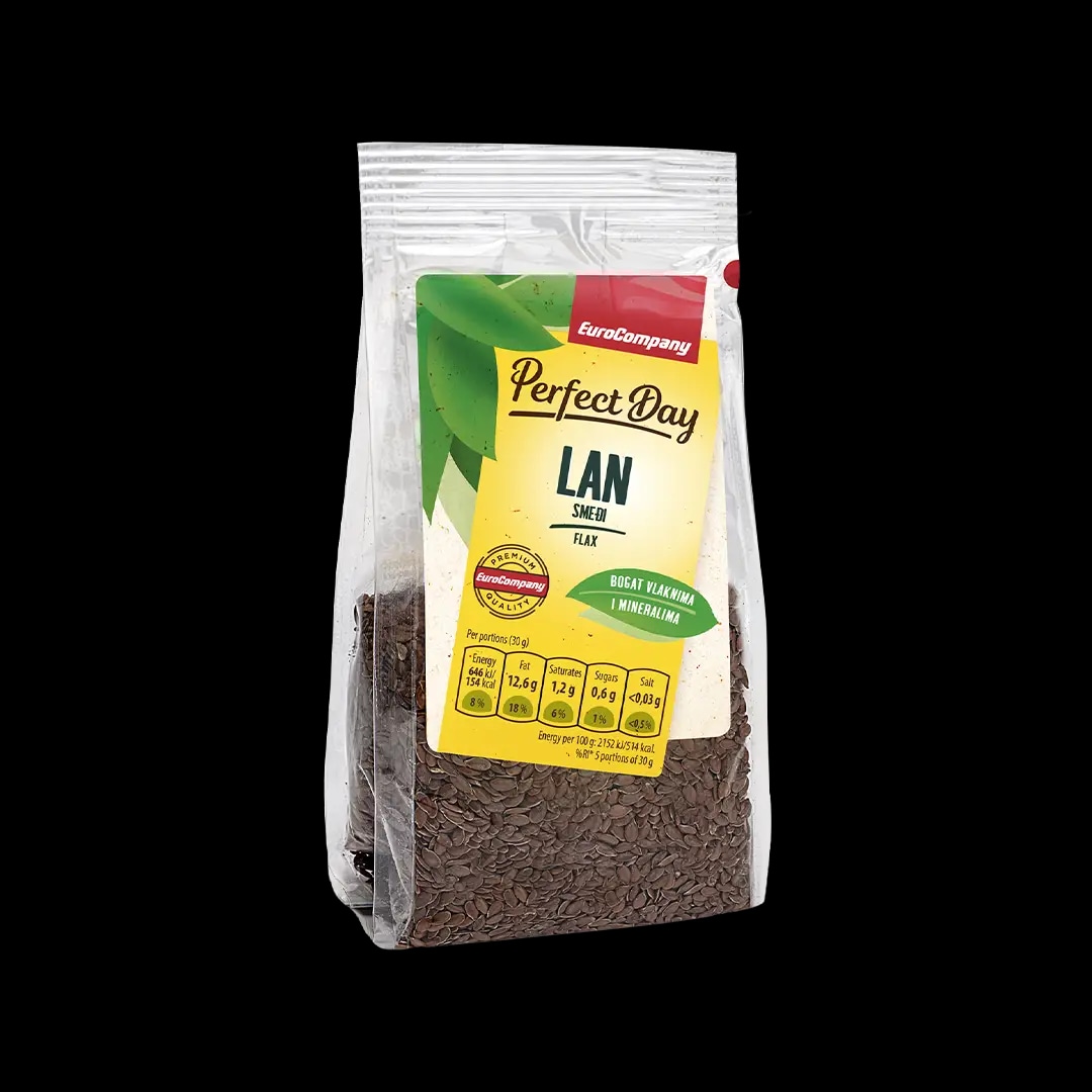 Perfect Day Sjemenke lan smedi, suncokret oljušteni Natural 150 g Akcija u trgovini NTL