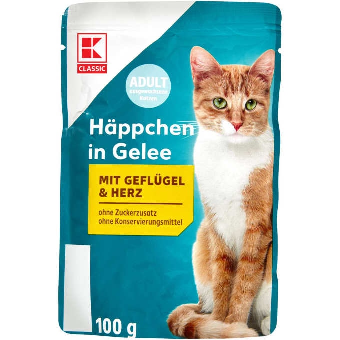 K-Classic Häppchen in Gelee 24 x 100 g K Classic - Akcija u trgovini Kaufland