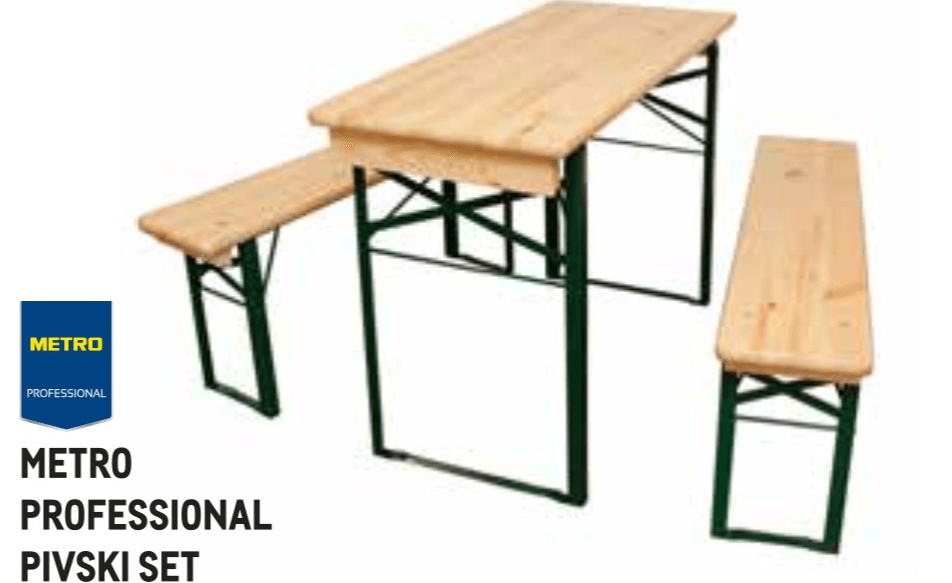 METRO PROFESSIONAL PIVSKI SET - Akcija u trgovini Metro