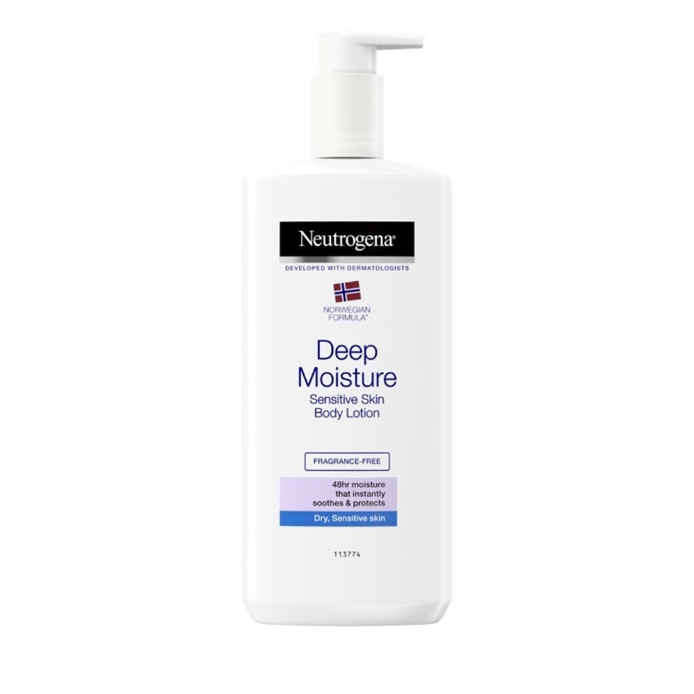 Neutrogena Deep Moisture Sensitive Body Lotion - Akcija u trgovini Plodine