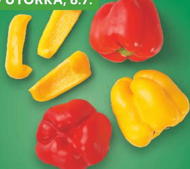 Paprika 400 g BIO - Akcija u trgovini Kaufland