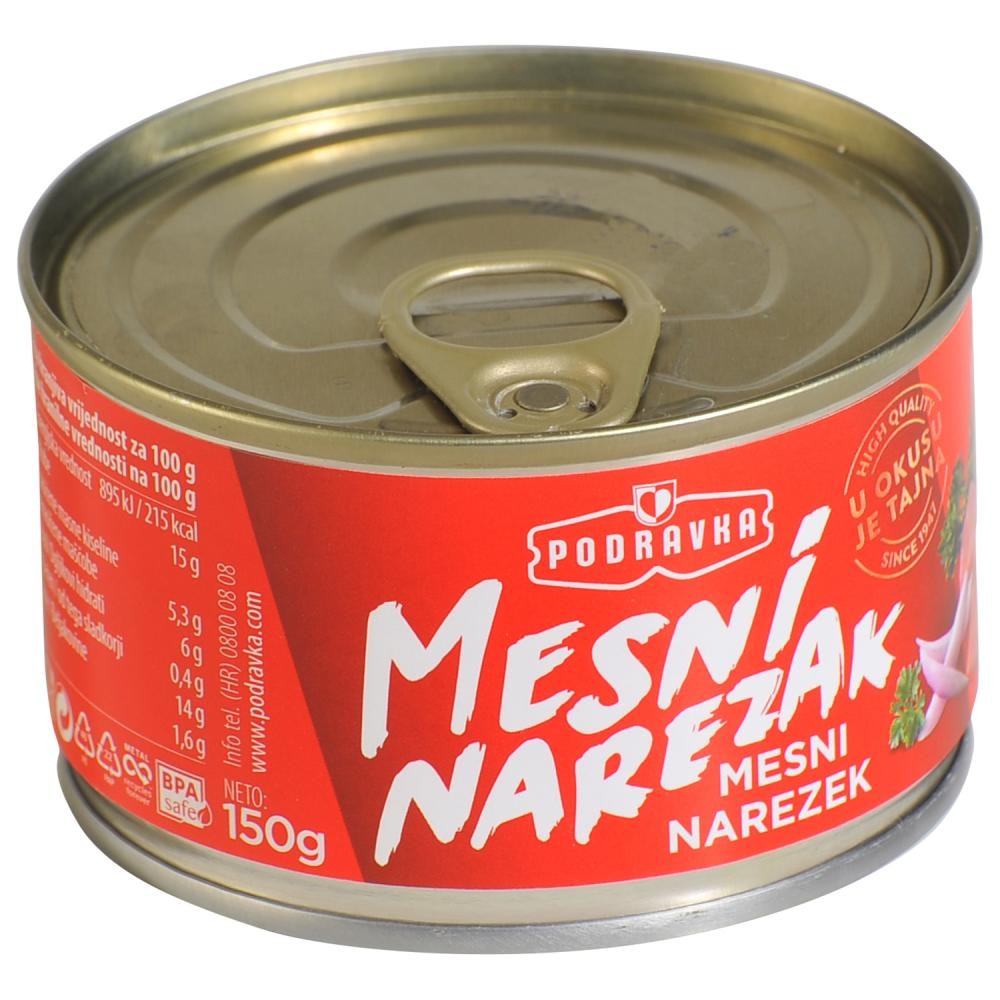 Narezak mesni 150 g Podravka - Akcija u trgovini NTL