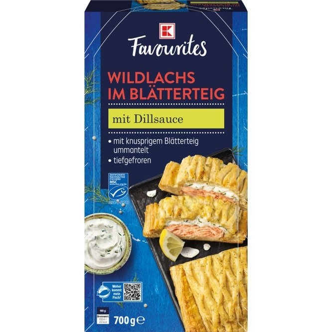 Dimljeni losos u lisnatom 700 g Gold Edition - Akcija u trgovini Kaufland