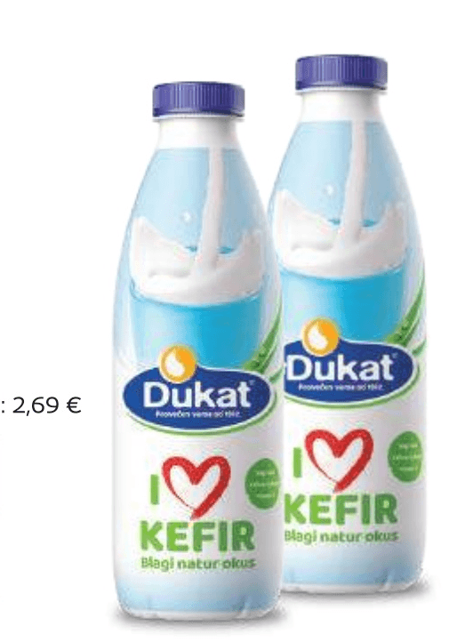Dukat Kefir 1 kg - Akcija u trgovini Tommy
