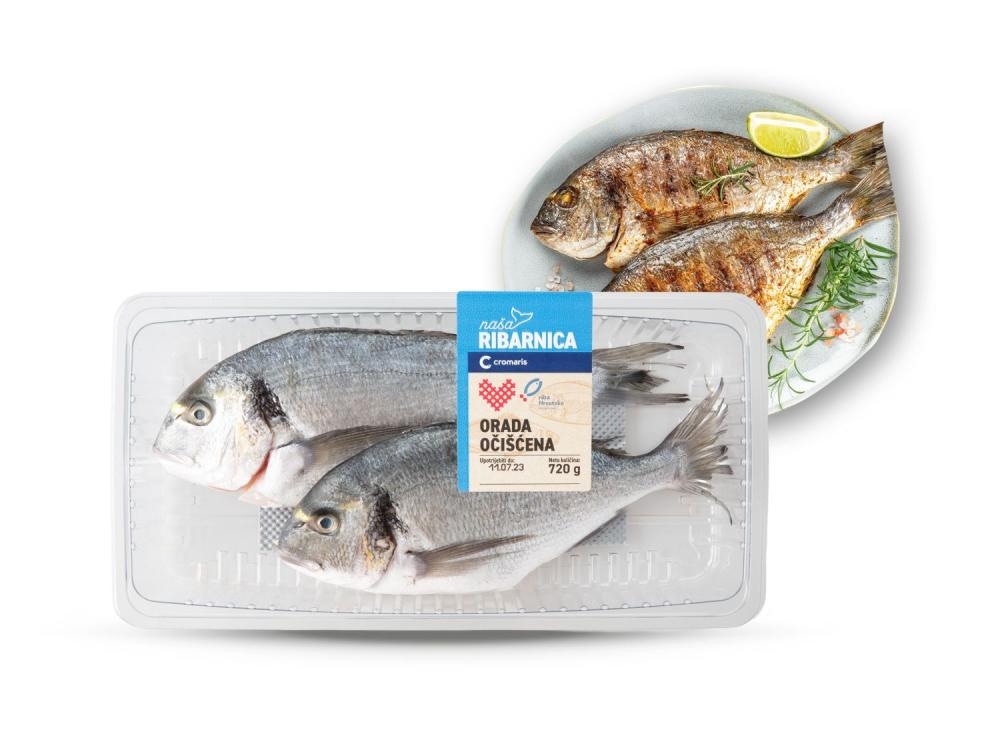 Svježa jadranska orada 1kg Cromaris - Akcija u trgovini Konzum