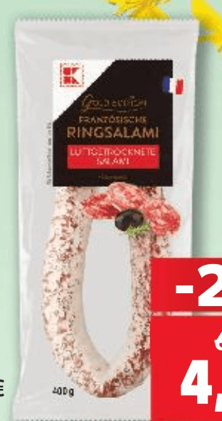Salama prsten francuska 400 g K Gold Edition - Akcija u trgovini Kaufland