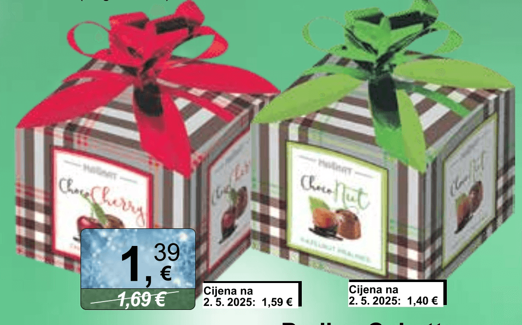 Praline 40 g Hagart - Akcija u trgovini KTC