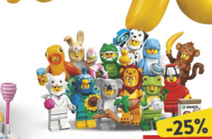 LEGO Mini figura životinje kom - Akcija u trgovini Konzum