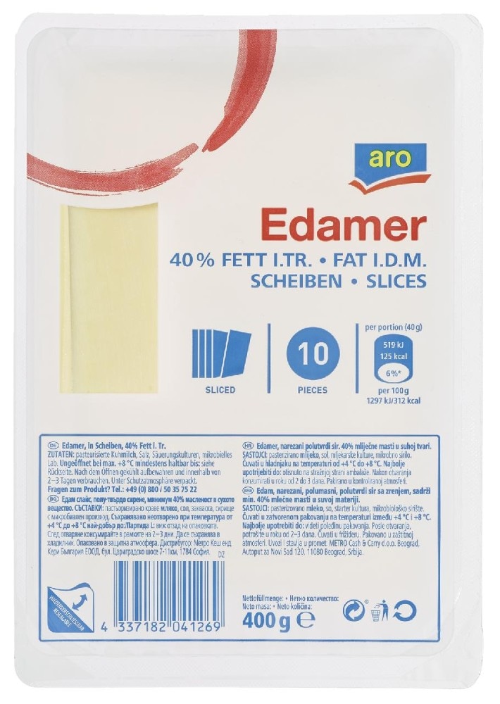 Aro Tilsiter / Edamer / Gouda 400g Akcija u trgovini Žabac