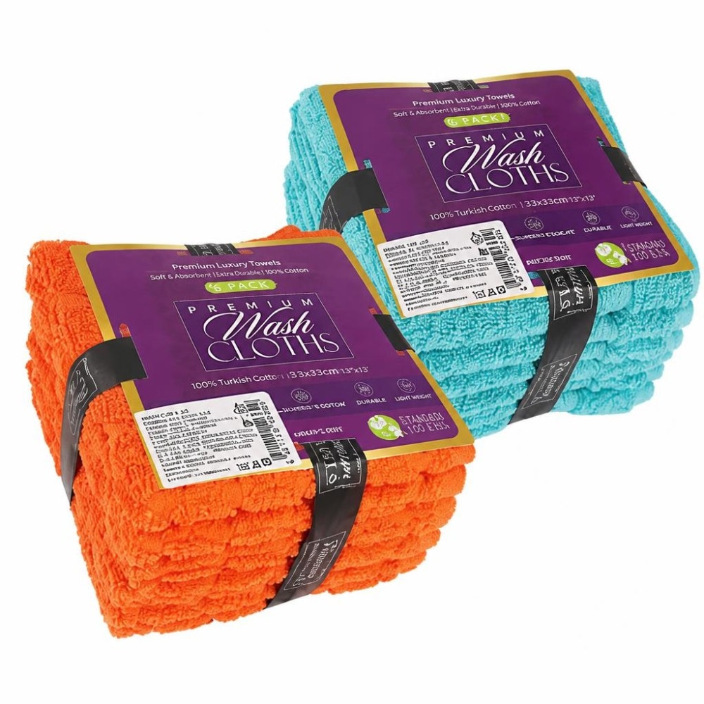Premium Wash Cloths ručnik 100% pamuk 6 kom, 33 x 33 cm Akcija u trgovini Tommy