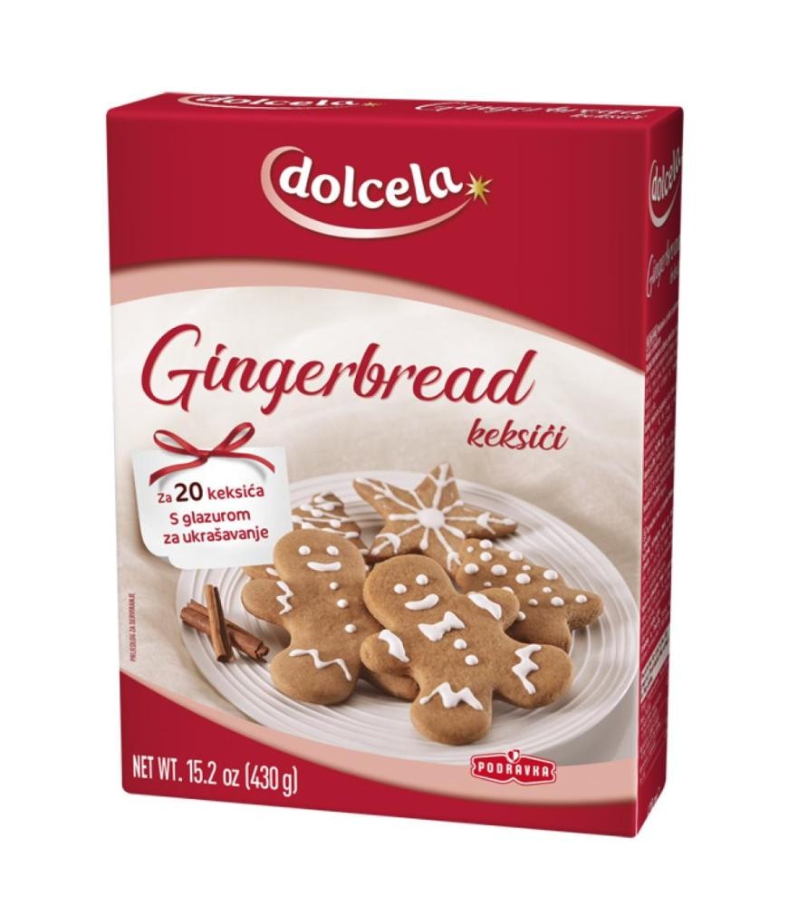 Dolcela Mješavina za kolače Gingerbread keksići 430 g - Akcija u trgovini Lidl