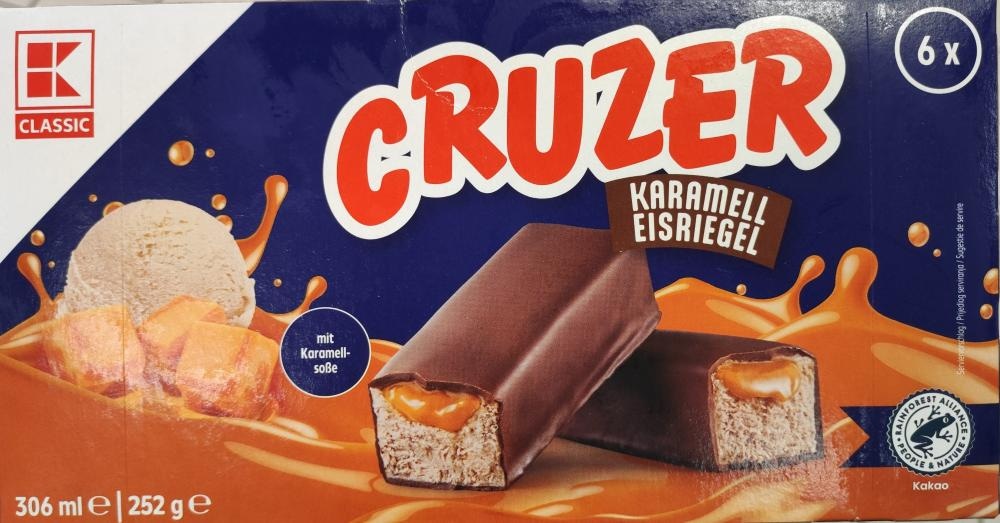 K-Classic Cruzer Karamell Eisriegel 6x - Akcija u trgovini Kaufland