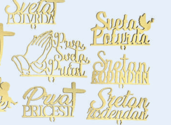 Toper za tortu 1 komad - Akcija u trgovini Boso