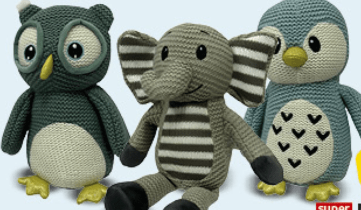 Odabrane pletene igračke - Akcija u trgovini Konzum