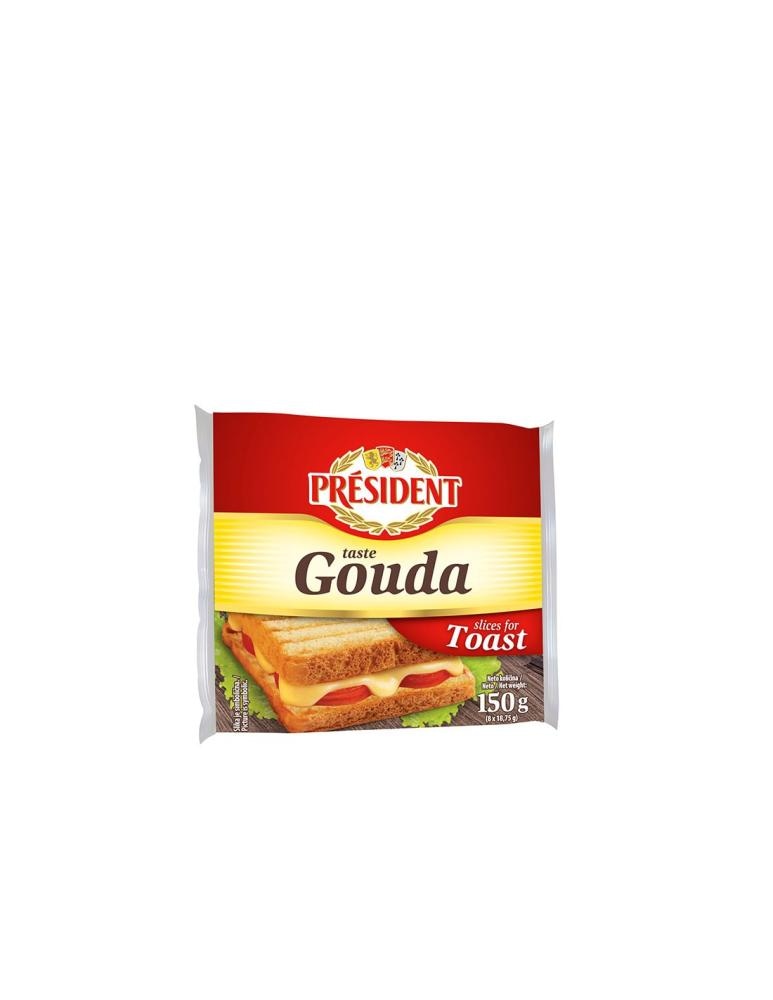 Sir toast Gouda Président 150 g - Akcija u trgovini Bakmaz