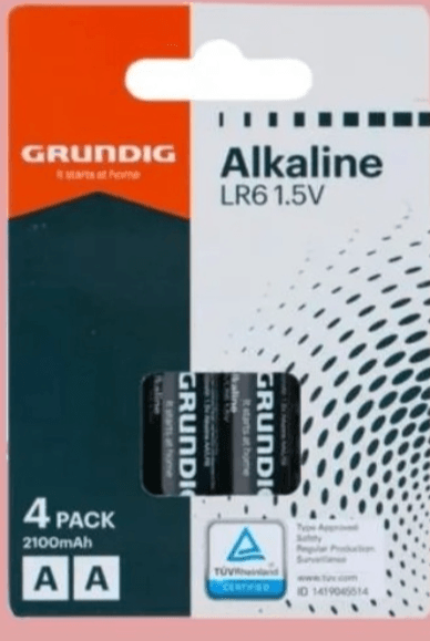 Baterije Grundig AA 4 kom - Akcija u trgovini Boso