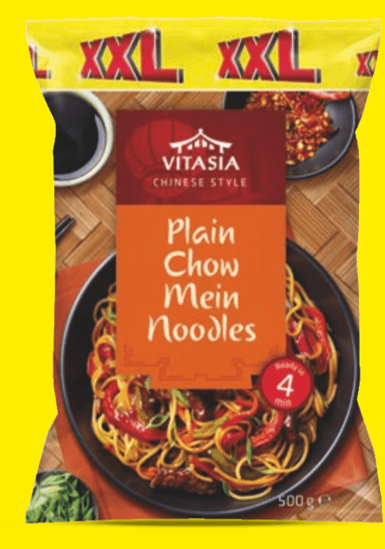 VITASIA Chow Mein rezanci XXL 500 g - Akcija u trgovini Lidl