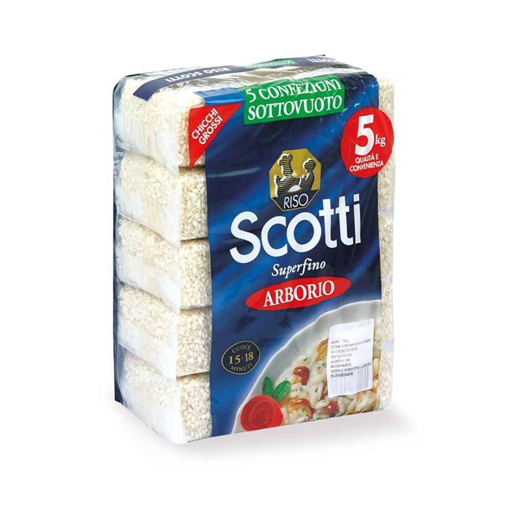 Riso Scotti Riža Arborio 5 kg - Akcija u trgovini Stanić Diskont