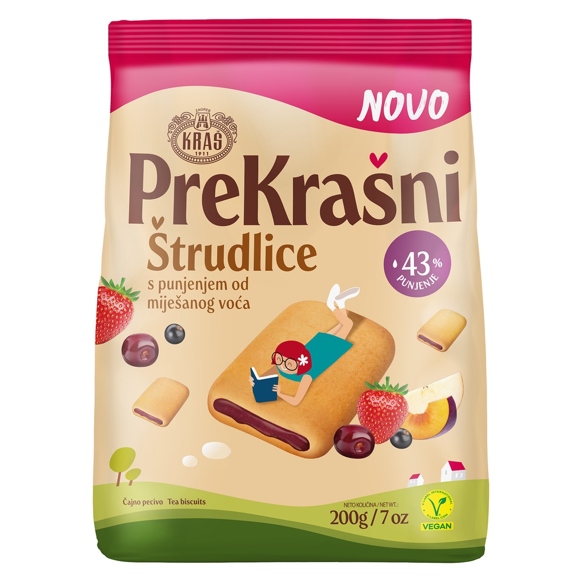 Kraš Prekrašni Štrudlice 200g - Akcija u trgovini Žabac