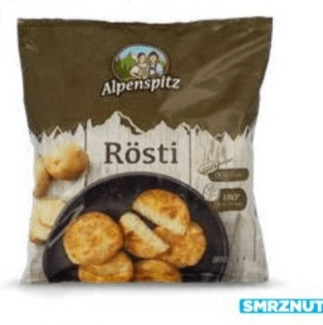 Alpenspitz polpete od krumpira i luka 600 g Akcija u trgovini Eurospin