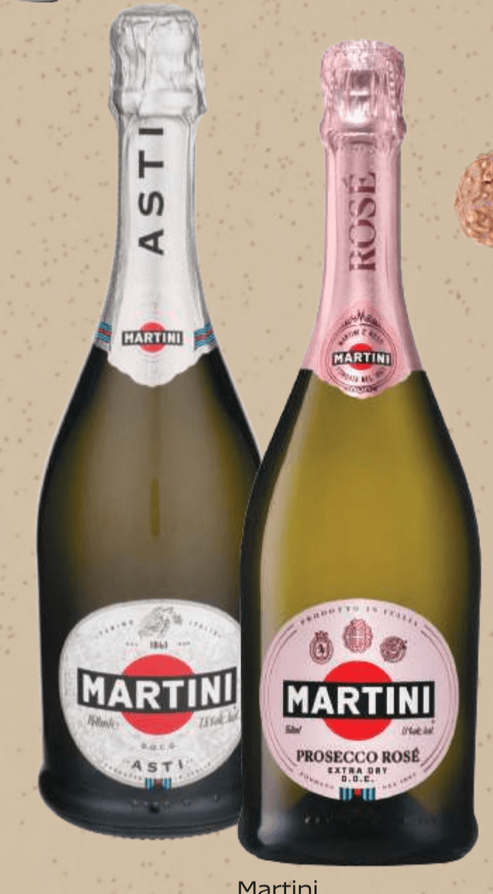 Martini Prosecco 0,75 L - Akcija u trgovini Tommy