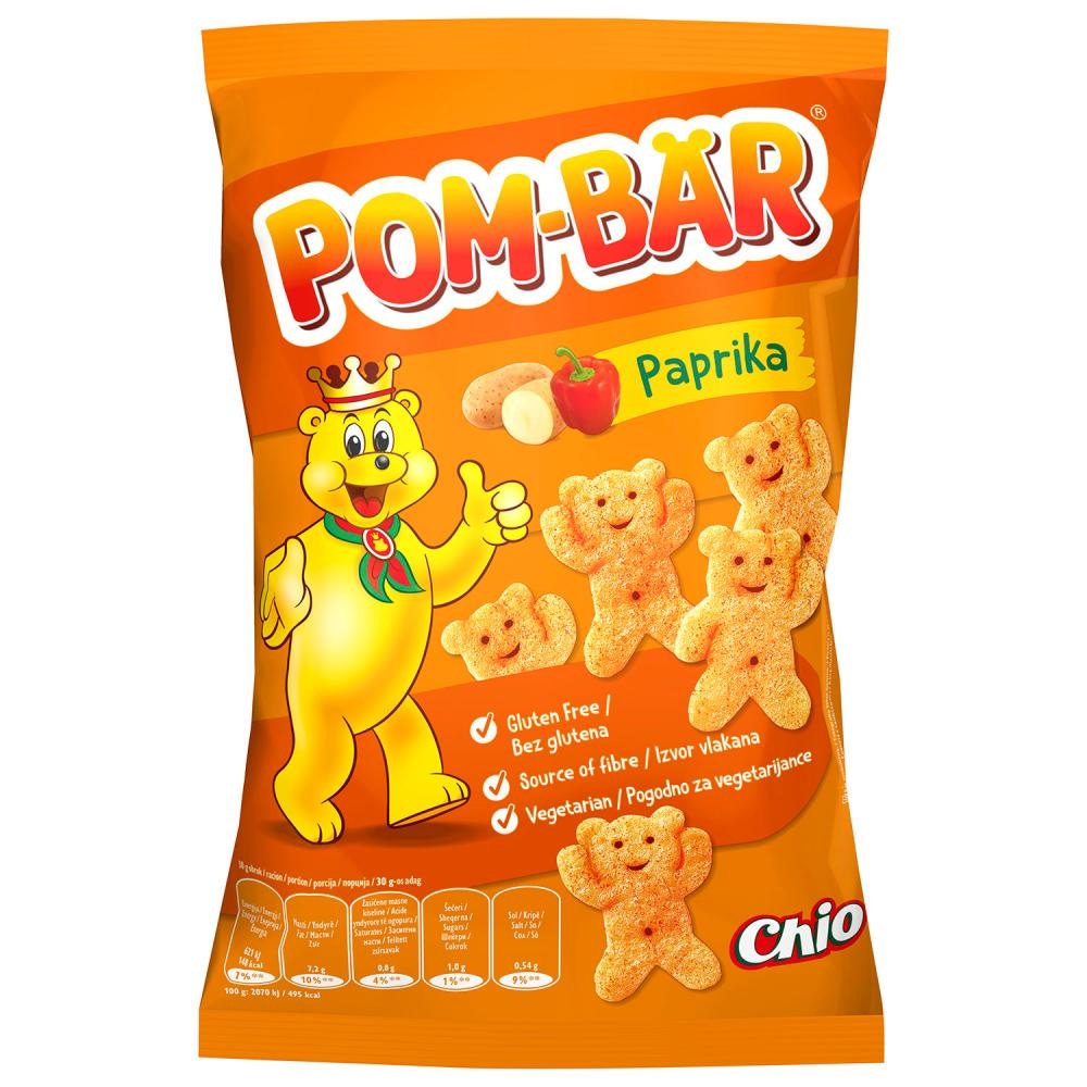 Snack original, Snack paprika, Snack sour cream 50 g Pom-Bar - Akcija u trgovini NTL
