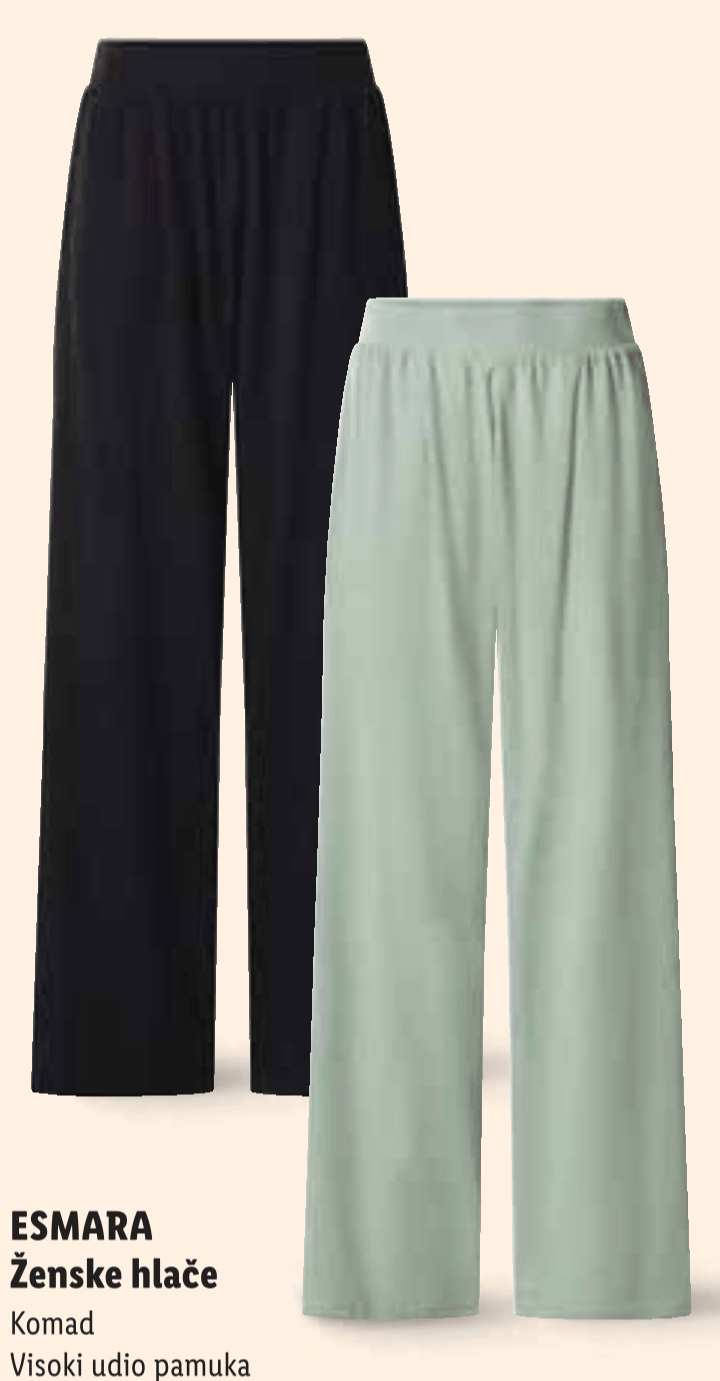 Esmara Ženske hlače - Akcija u trgovini Lidl