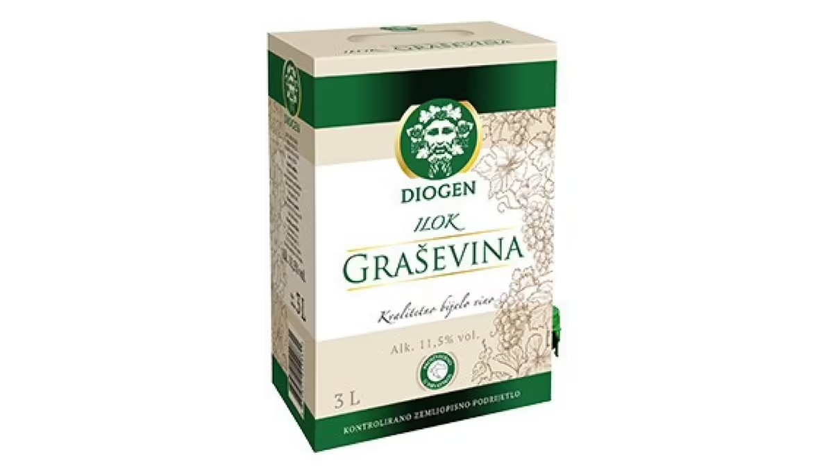 Diogen Graševina 3 l - Akcija u trgovini Studenac