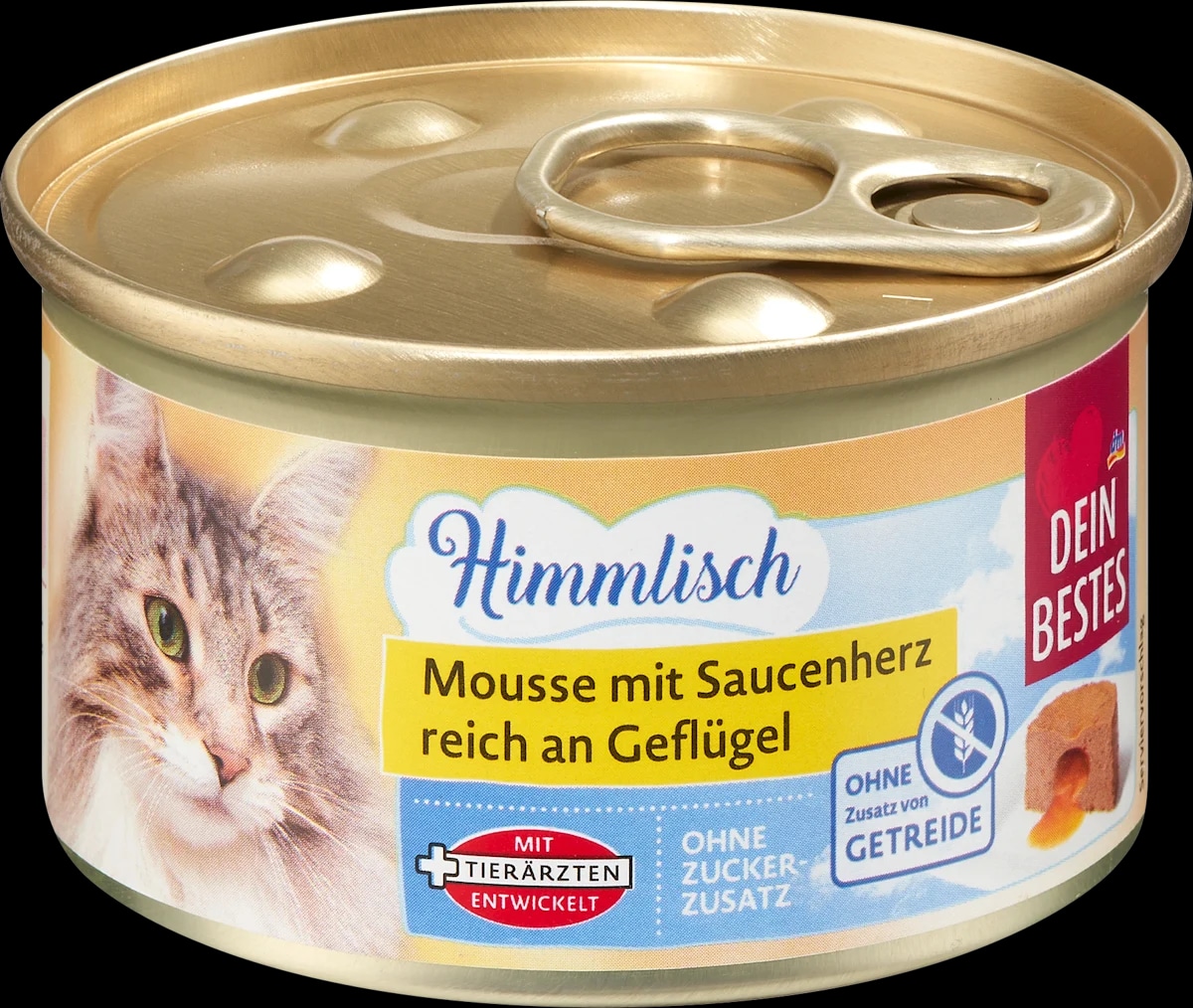 Dein Bestes hrana za mačke mousse s umakom i mesom peradi 85 g - Akcija u trgovini Dm