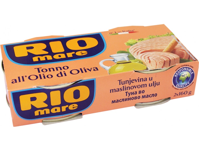 Tuna maslinovo ulje 160 g (2 x 80 g) Rio Mare - Akcija u trgovini NTL